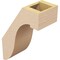 Ekena Millwork 5-inch W x 10-inch D x 14-inch H Del Monte Rough Cedar Woodgrain TimberThane Knee Brace, Primed BRCUR05X10X14DELRCPR - alternate 4